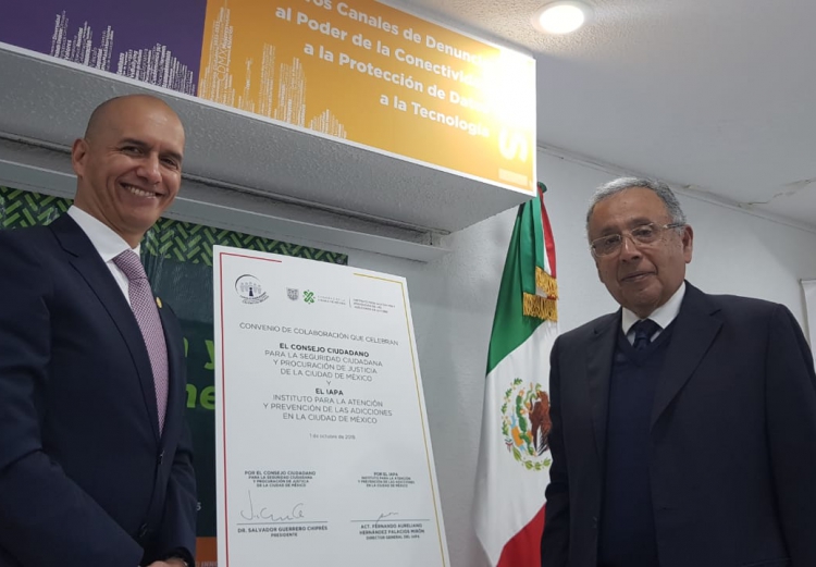  Together with the IAPA we reinforce actions to prevent drug consumption 